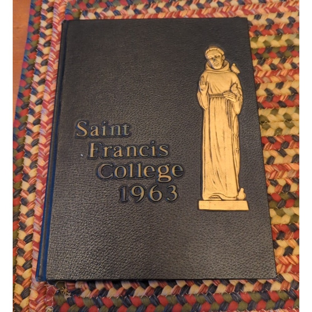 Vintage 1963 Bell Tower Saint Francis School College Yearbook Loretto, PA